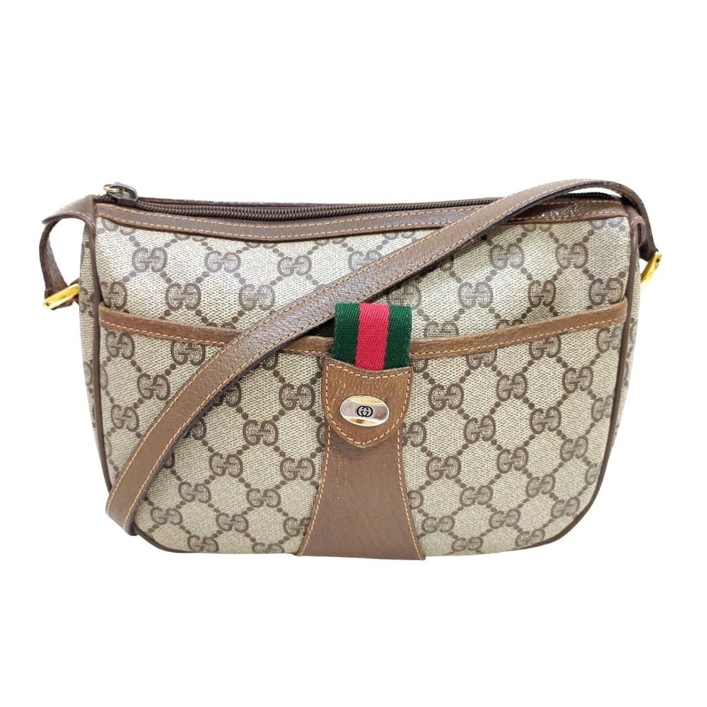 GUCCI Vintage Crossbody Bag Sherry Line